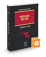 Maryland DUI Law, 2020-2021 ed. 1539282953 Book Cover