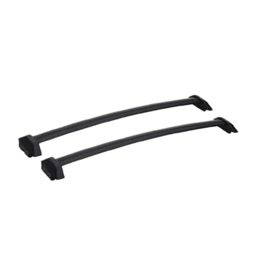 Barres toit voiture CRV II transversales noires 2 pièces haute résistance