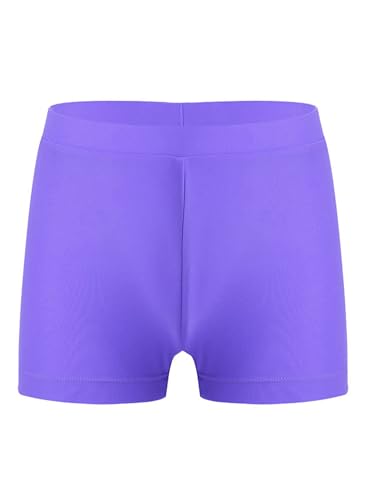 YEAHDOR Kids Girls Athletic Quickly Dry Swim Trunks Elastic Waistband Swim Boyshorts Beach Pool Swim Bottoms