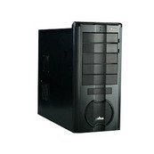 Enermax Technology C ENERMAXUSA ECA3052-B Chakra SEM armário de sistema de alimentação - Preto com alumínio preto