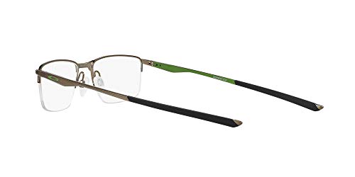 Image of Oakley Mens OX3218 Socket 5.5 Rectangular Eyeglasses