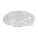 Genpak BWS932| Lid for 24oz or 32oz Bowl | Clear PET | Recyclable, Made with up to 30% Post-Consumer Content, BPA Free, Made in The USA | Case Count 200