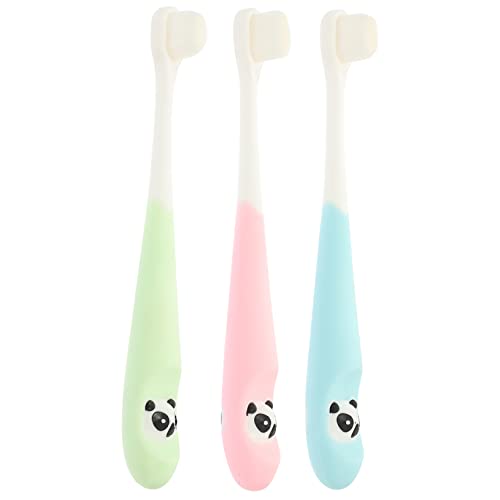 Homoyoyo Kinderzahnbürste 3 Stück Weiche Borsten