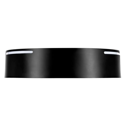 Image of Sylvania 13 inch Flushmount Ceiling Light Luminaire, 42.5W, 5 CCT 2700 /3000 /3500 /4000 /5000K, Dimmable, 1400 LMS, Black /White - 1 Pack (63470)