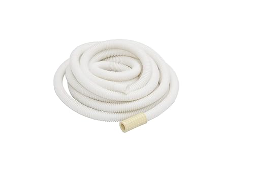 Image of New Ware AC Water Outlet Drain Pipe Hose | PVC Hose Pipe for AC Drain| Flexible Heavy Duty Extension Hose Tube-Multi Purpose Water Inlet-Outlet Hose Pipe for Home & Commercial Use (3 Meter)