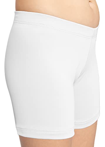 STRETCH IS COMFORT Girl's Nylon Spandex Stretch Booty Shorts
