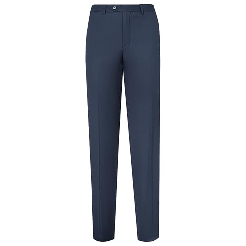 Pantalon de costume moderne coupe ajustée pour homme