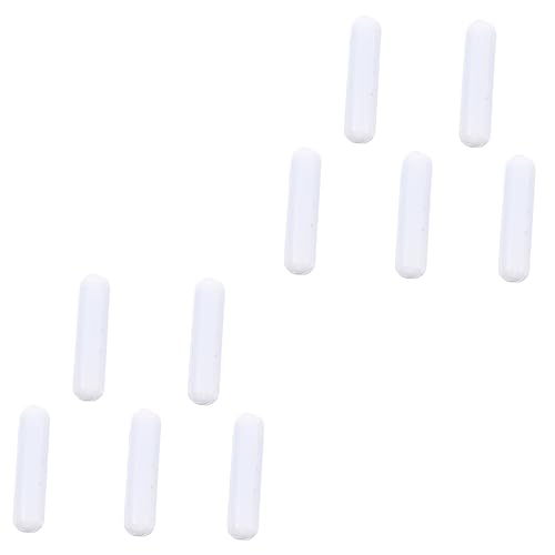 Barre d'agitation magnétique SOLUSTRE de haute pureté chimique en PTFE blanc robuste