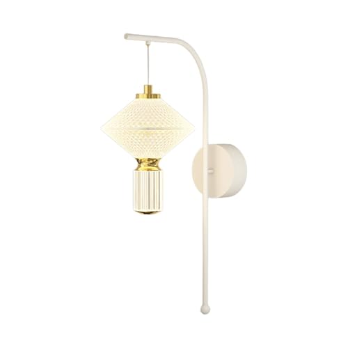 OUUED Modern Minimalist Wall Sconce, Nordic Japandi Style, Diamond &