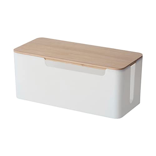Boîte de rangement pour câbles : solution anti-poussière pour multiprise