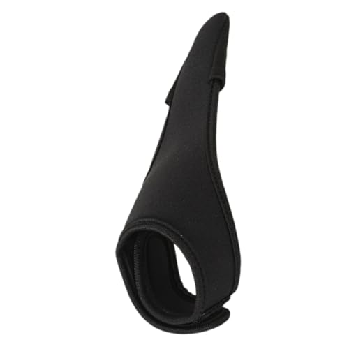 HONMEET Non-Slip Fishing Gloves Index Finger Protector Warm Breathable Skidproof Gloves for Men Saltwater Outdoor Cycling