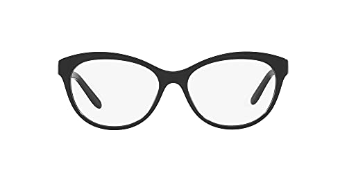 Opiniones y reviews de Lentes Ralph Lauren Mujer más recomendados. 46 Ralph Lauren Rl6216u - Marcos para anteojos graduadas de ajuste universal para mujer, Negro brillante/lente de demostración, 53 mm