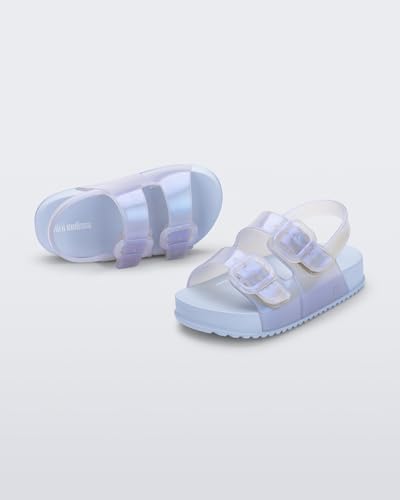 Image of mini melissa Cozy Jelly Sandals for Toddlers & Little Kids - Summer Sandal w /Adjustable Back Strap, Jelly Shoes for Girls & Boys