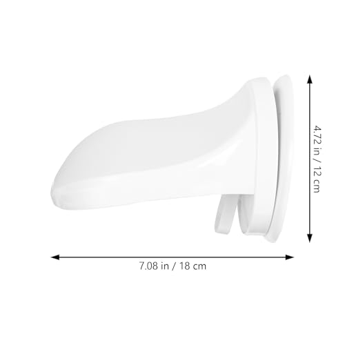 Reposapiés para baño con ventosa Alasum de plástico resistente 2