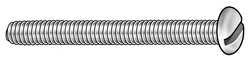 #10-32 x 3/8" Pan Head Slotted Machine Screw, 100 pk.