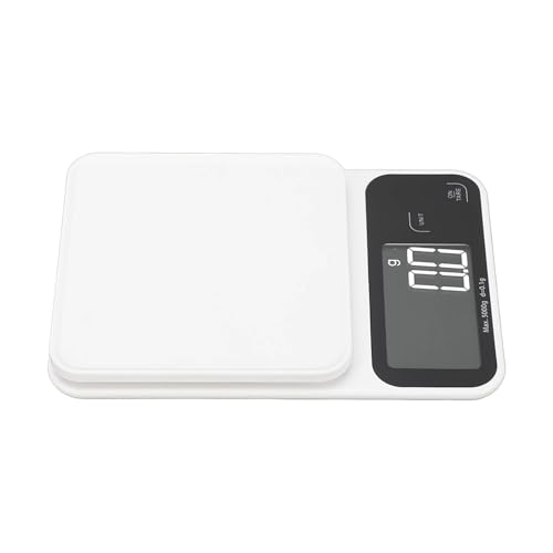 Rcniso Bilancia da Cucina Digitale Display LCD Touch Screen da 5 Kg Bilancia da Laboratorio da Parete Ad Alta Precisione per Cottura Al Forno