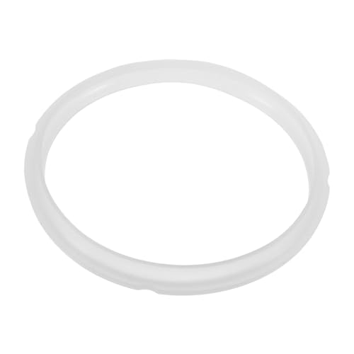 BAZEITFLOW Anillo de Sellado Anillos de Olla a presion Anillo de Vapor Anillo de Junta de estanqueidad repuestos para ollas Anillo de Cocina de Silicona Gel de sílice Transparent