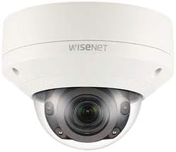 Фронт view of the Hanwha Techwin XNV-8080R dome camera