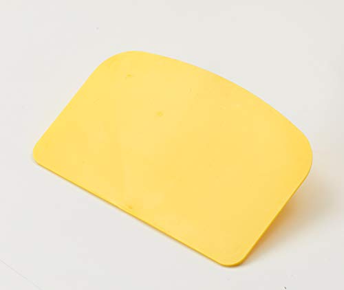 Aricasa Hygiene Products 1120Y schraper, flexibel, kunststof, geel