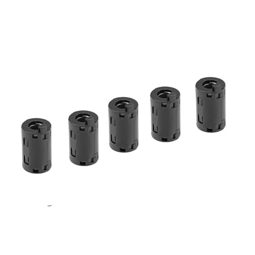 XYRSTOLR Núcleos de Ferrite de 11 mm Anel Clip-On RFI EMI Filtro de Supressão de Ruído, Clipe de Cab