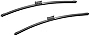 PARRATI® 24 Inch & 20 inch of High Performance Premium All-Season Automotive Replacement Front Windshield Wiper Blades for Audi A4 A5 A7 Q3 Q5 S4 S5 S7 Volvo S90 V90 XC40 XC90