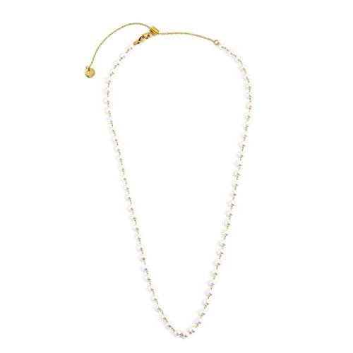 Collana acciaio pvd oro rosa perle 4.30 mm di Marlù, 2CA0033R-W