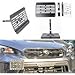 Front Bumper Tow Hook License Plate Relocator Bracket Mount For Subaru WRX 15-18