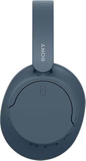 Sony WH-CH720N Noise Cancelling Wireless Headphones Bluetooth Over The Ear Headset with Microphone and Alexa Voice Control, O/S, Blue