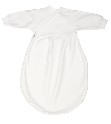 Dein Kinderland Alvi Baby Mäxchen Innensack Schlafsack Baumwolle weiß mit...