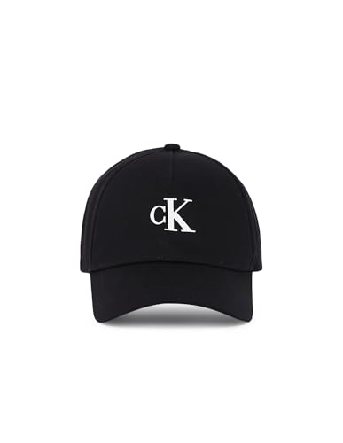 Calvin Klein Jeans Baseballmütze CK Schirm Verstellbarer Rücken Artikel K50K510182 ARCHIVIE Cap, BDS Black/Nero, UNICA - ONE Size