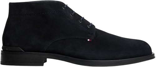 Zapatos Derby Hombre Tommy Hilfiger de ante azul Corporate para vestir 6
