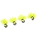 plplaaoo Fly Fishing Yarn Strike Indicators Fluorescent Yellow Adjustable Floats for Enhanced Sensitivity and Visibility in All Water Conditions (Fluorescent Yellow)