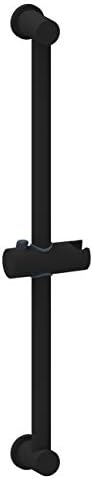 Duttao DT5972MT Stainless Steel Sliding bar with ABS Slider,Matte Black Finish