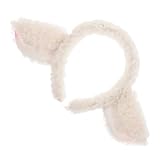 Healifty Diadema de Cordero de Felpa Suave con Orejas de Oveja para Cosplay y Fiestas Accesorio para Niñas Diseño Adorable y Cómodo para Uso Diario y Eventos