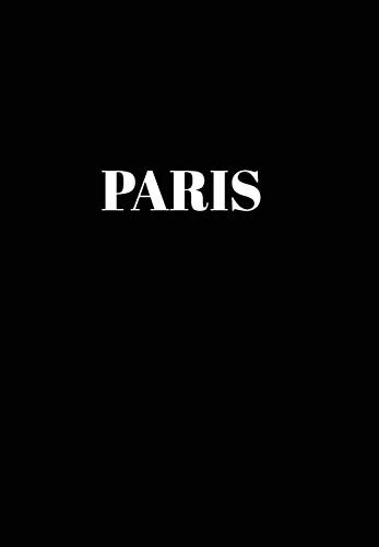 Paris: Hardcover Black Decorative Book for Decorating Shelves, Coffee Tables, Home Decor, Stylish World Fashion Cities Design image 3