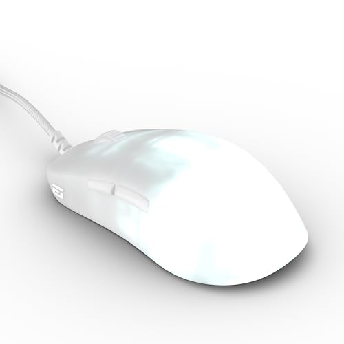 Image of ENDGAME GEAR OP1 RGB Gaming Mouse - Precision Sensor, Kailh GX Switches, White Frost, RGB Lighting, White Frost