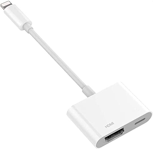 iPhone Lightning HDMI 変換ケーブル 新版バージョン Digital AVアダプター iPhone HDMI コネクタケーブル 1080P ゲーム av/TV視聴 iphone se/12/11 Pro/11Pro Max iPhoneX/XR/XS/XS/8/8plus