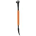 Klein Tools 66092 Nail Puller with Integrated Dimpler, Heavy-Duty Carbon Steel Cats Paw Pry Bar, 10-Inch