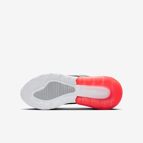 Nike Air Max 270 Big Kids' Shoes (943345-039, Wolf Grey/Anthracite/Bright Crimson/White)2