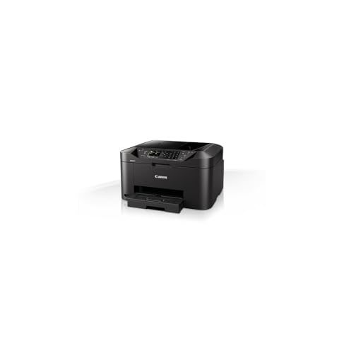 Canon Maxif Mb2150 Stampante Multifunzione Inkjet, 19 Ipm In Bianco E Nero, 13 Ipm A Colori, 600 X 1200 Dpi, Nero/Antracite