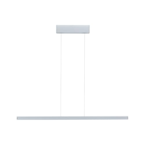 Paulmann 78478 LED Pendelleuchte Lesko RGBW+ dimmbar 2300lm / 370lm 19W / 3W Silber matt
