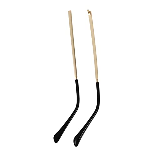 FOMIYES Replacement Glasses Frame Metal Glasses Replacement Arms Eyeglasses Arm Leg Sturdy and Shiny Suitable for Most Eyewear