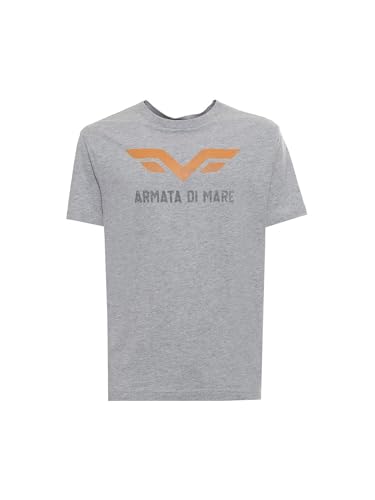 T-Shirt Homme Gris Armata di mare 5351085 basique col rond moderne