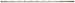 Starrett 611N-6 Spring Tempered Steel Narrow Rule With Inch Graduations, 6" Length, 3/16" Width, 3/64" Thickness