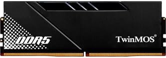 TwinMOS DDR5 16GB (1x16GB) 5600MHz CL36 Desktop Ram Black Soğutuculu (TMD516GB5600U36B) - Görsel 2