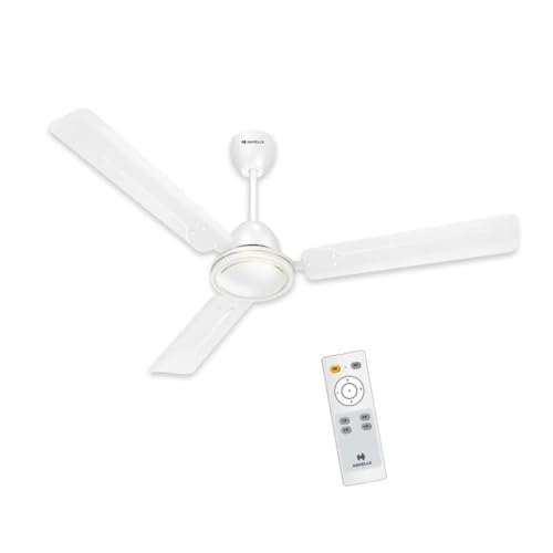 Havells 1200mm Ambrose DX BLDC Motor Ceiling Fan for Home | Remote Controlled, High Air Delivery Fan | 5 Star Rated, Upto 60% Energy Saving| Power: 35