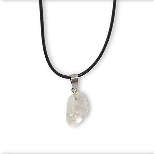 Colar Ajustável Cristal Signo Aquário Horóscopo Astrologia Cor:Branco
