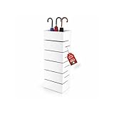 Compattezza – Dimensioni salvaspazio 18 x 15 x 50 cm, perfette per ingressi stretti, corridoi o spazi ridotti. Il porta ombrelli da interno si inserisce facilmente in qualsiasi ambiente senza ingombrare, mantenendo funzionalità e praticità.