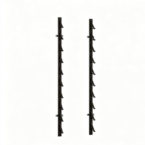Expositor de pared para muestras de cerámica y organizador de azulejos con ranuras A