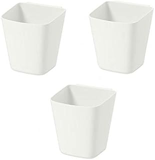 Ikea NEW SUNNERSTA Container, white, Set of 3